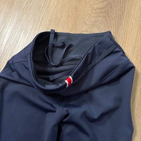 Tracksmith Allston Tights navy blue size XS running leggings compression - Picture 9 of 10